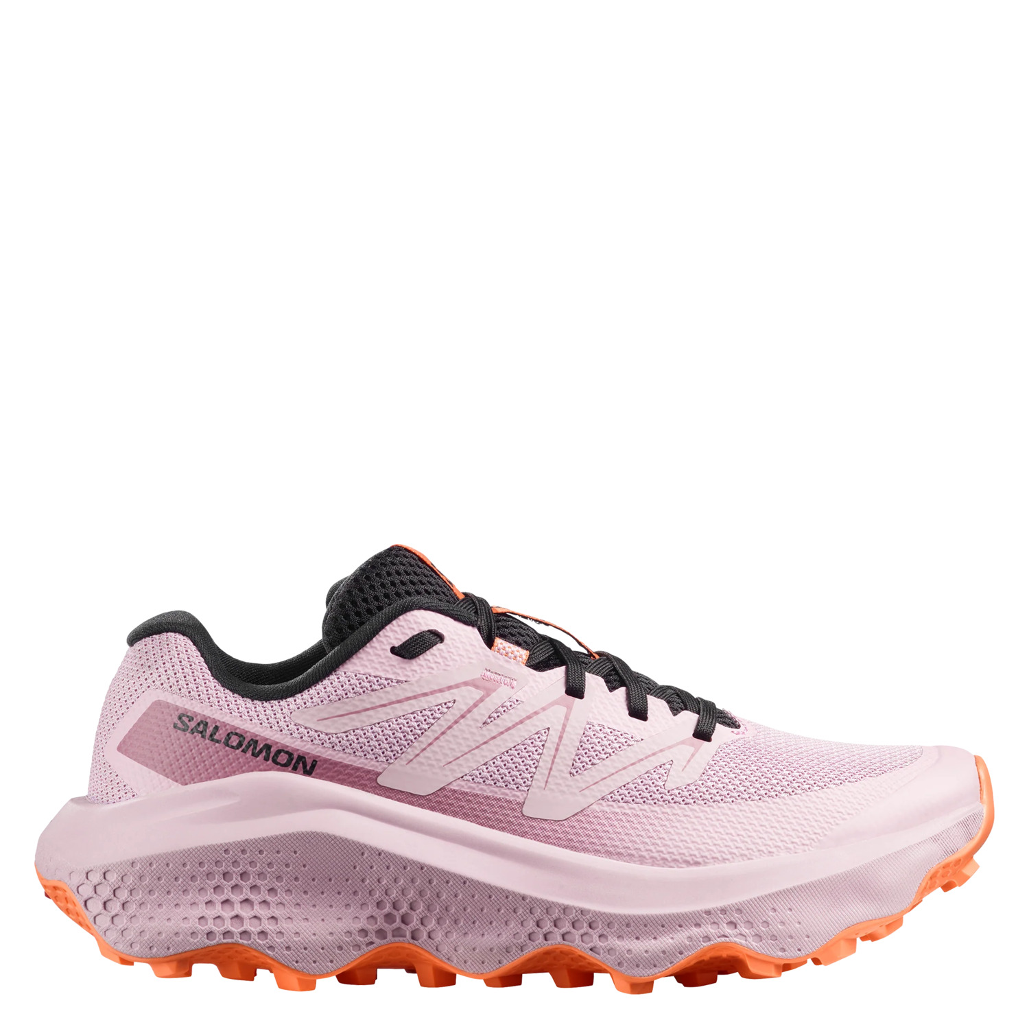 L49228300 Кроссовки жен. SALOMON Ultra Flow 2 Dawn (трейловые), цв. розовый/ черный/ колар