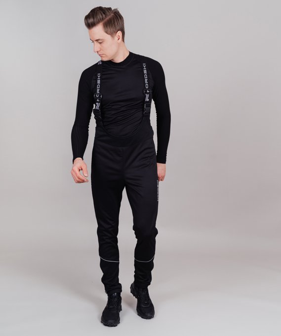 NSM304100 Брюки разминочные NordSki Active black