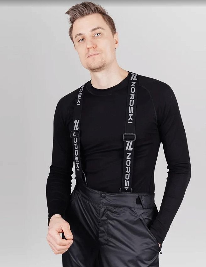 NSM211100 Брюки утепленные муж. NordSki Premium black