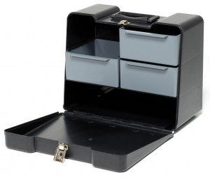 5547168 Чемодан для мазей, парафинов TOKO Handy Box пустой (35x18x28), цв. желтый