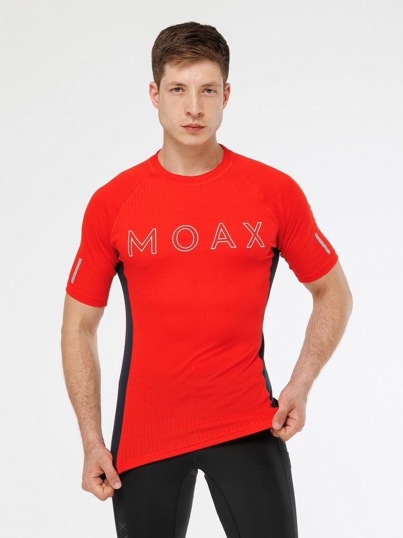 MX114021-99992 Футболка Moax Race SS муж.ярко-красный