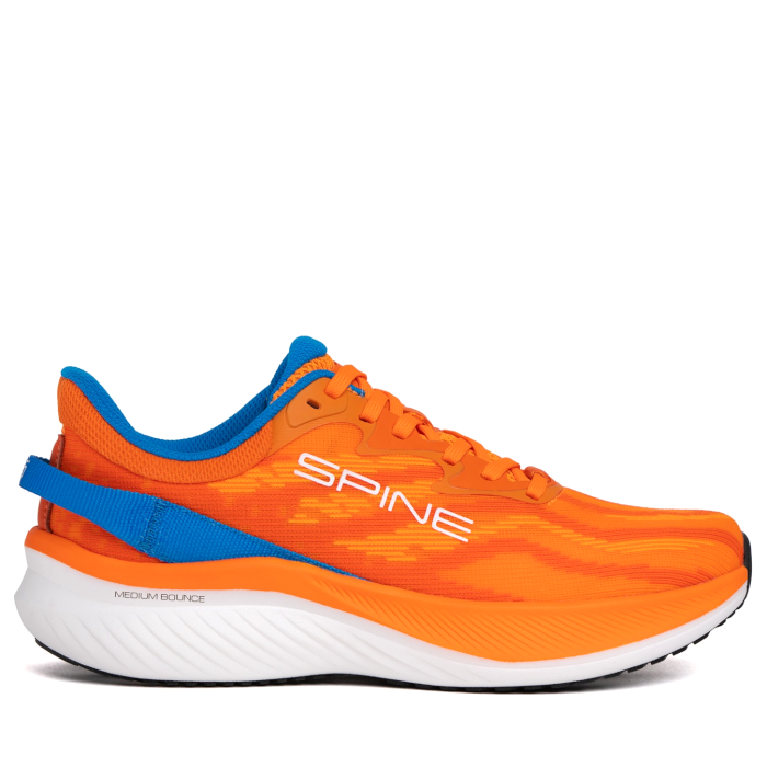 SR-23/6S Кроссовки унисекс SPINE Corsa (беговые), цв. оранжевый-голубой
