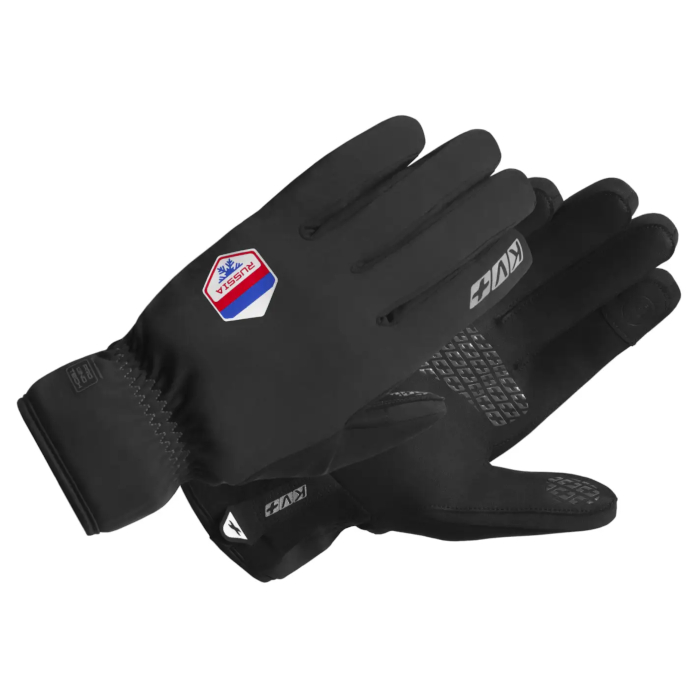 26G05.RUS Перчатки унисекс KV+ Cold Pro Russia, цв. черный