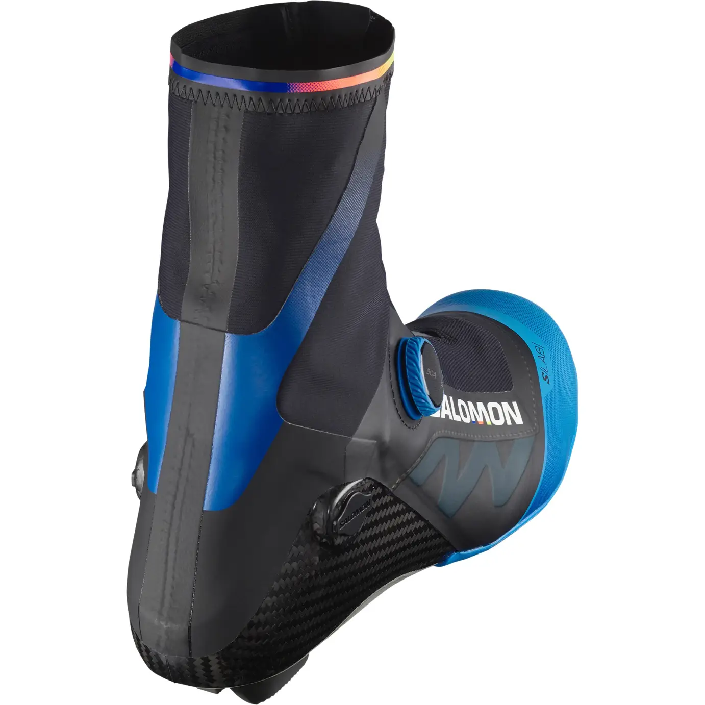 L475582 Лыж.ботинки SALOMON Классика S-Lab Classic Carbon Boa, система Prolink, цв.черный-синий