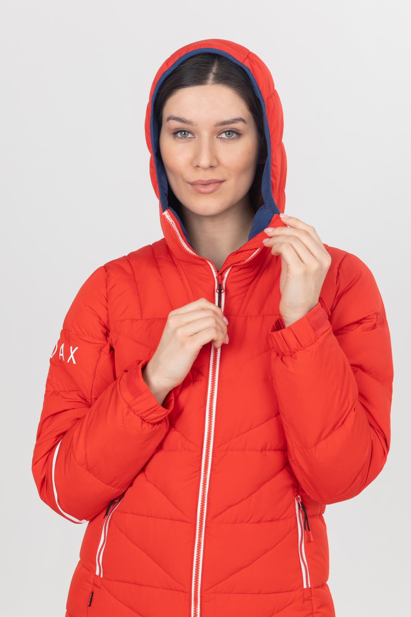 SW222344-91401 Куртка пуховая жен. MOAX CLUB TEAM красный
