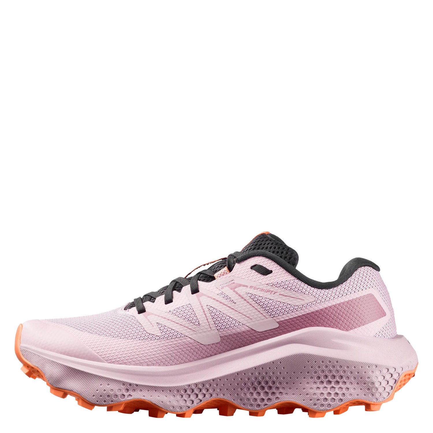 L49228300 Кроссовки жен. SALOMON Ultra Flow 2 Dawn (трейловые), цв. розовый/ черный/ колар