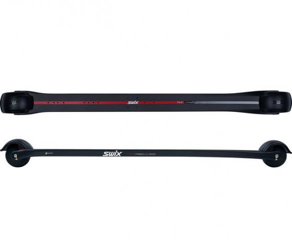 RSCRT1M Лыжероллеры SWIX Classic Triac Carbon Medium, L 790 mm, колеса 67*50 резина