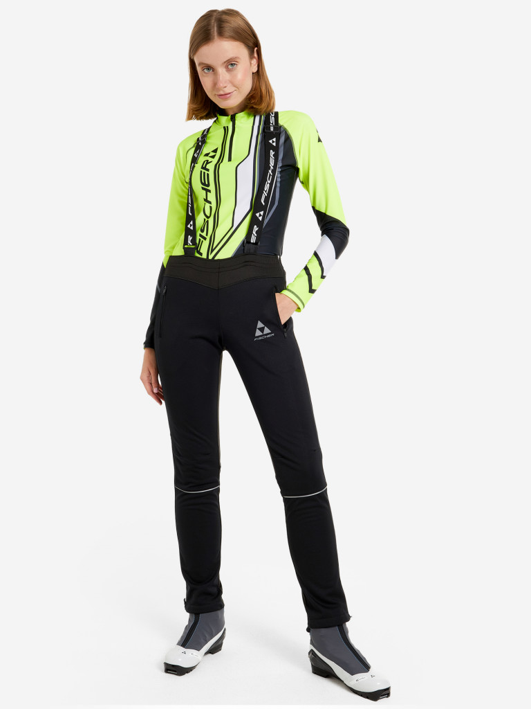GR8118-100 Брюки жен. FISCHER Softshell Wam black