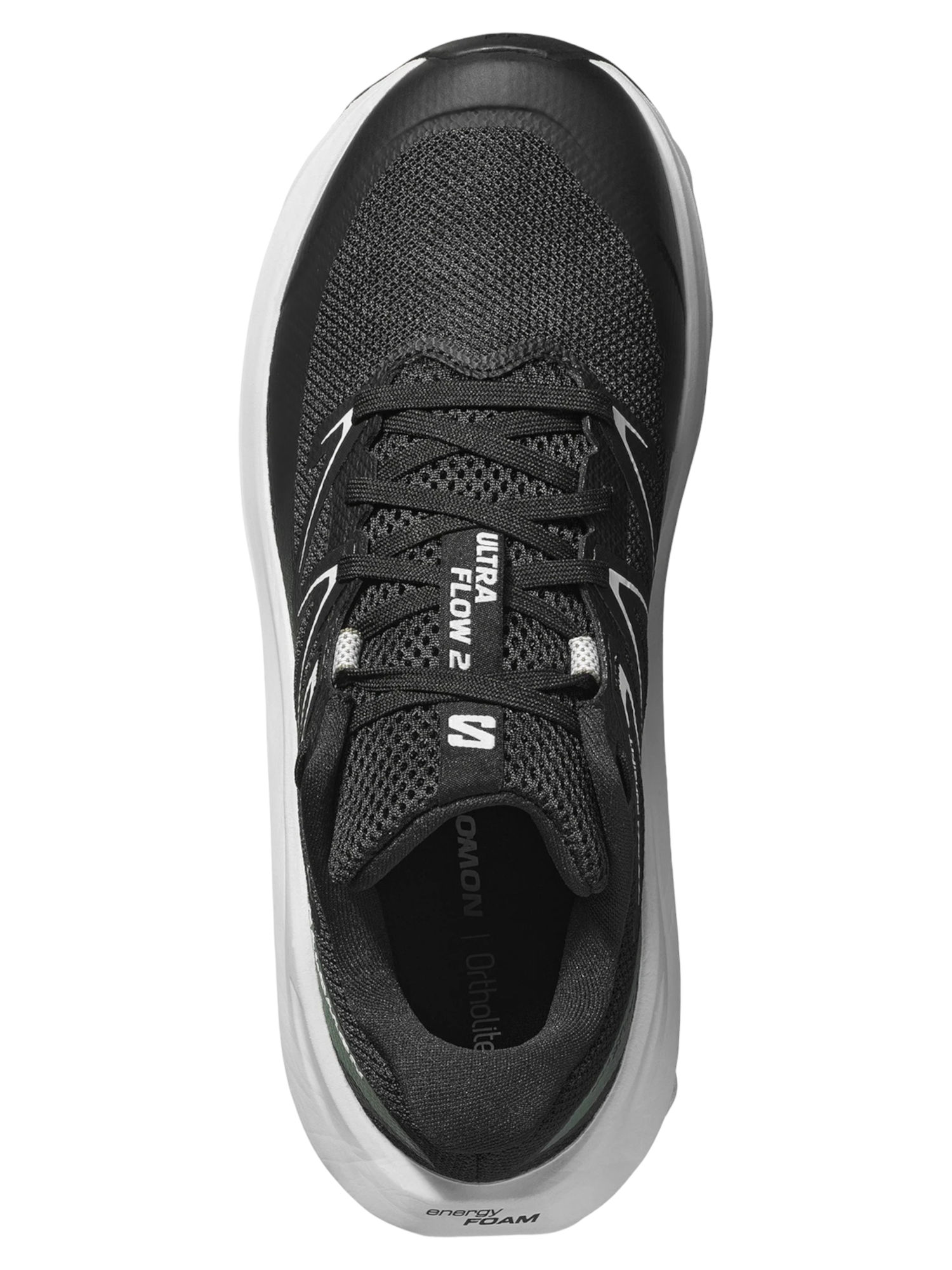  L47883500 Кроссовки муж. SALOMON Ultra Flow 2 (трейловые), цв. черный/ хаки/ белый