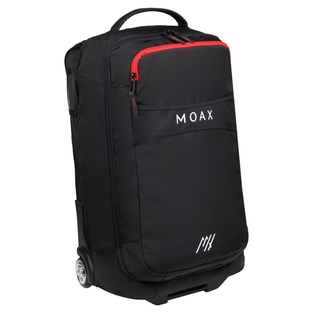 R402-10000 Сумка дорожная на колесах MOAX Tour, р. 50 л. (36х27х56 см), цв. черный
