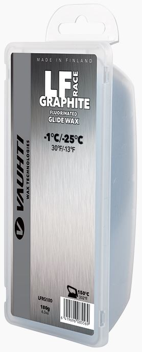 EV346-PLFRG540 Парафин VAUHTI LF RACE GRAPHITE (-1...-25) 180 гр.