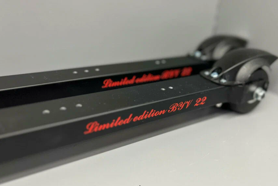 22378 Лыжероллеры SKI TIME Classic Ski roller удлинен.Alu L 800 mm, 70*50 резина медленные колеса №3