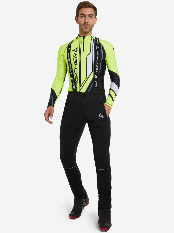 GR8116-100 Брюки муж. FISCHER Softshell Wam black
