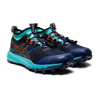 1012A481-400 Кроссовки жен. ASICS GEL-FudjiTrabuco PRO (трейловые), цв. сине-голубой