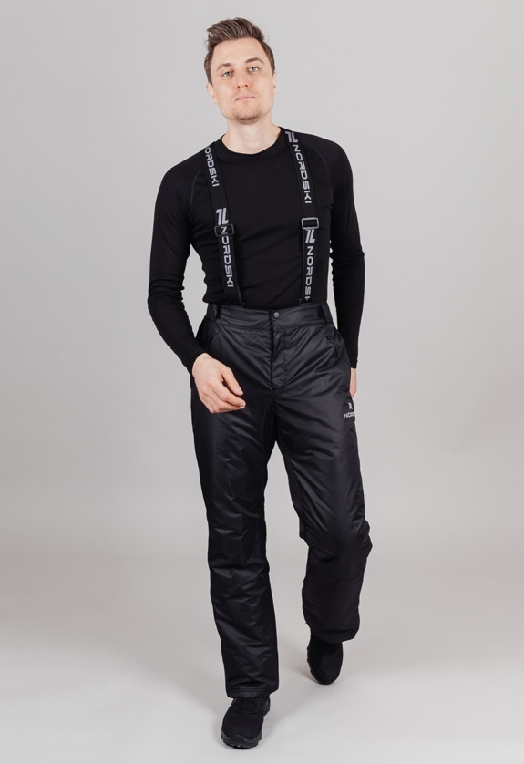 NSM211100 Брюки утепленные муж. NordSki Premium black