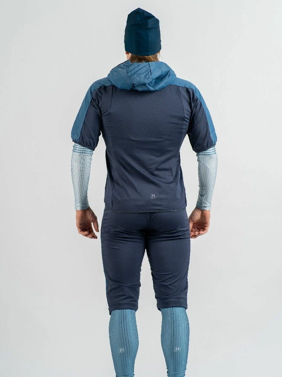 2001800-0001 Шорты утепленные муж. NONAME SKI SHORTS 24 UX, цв. синий-темн.синий 