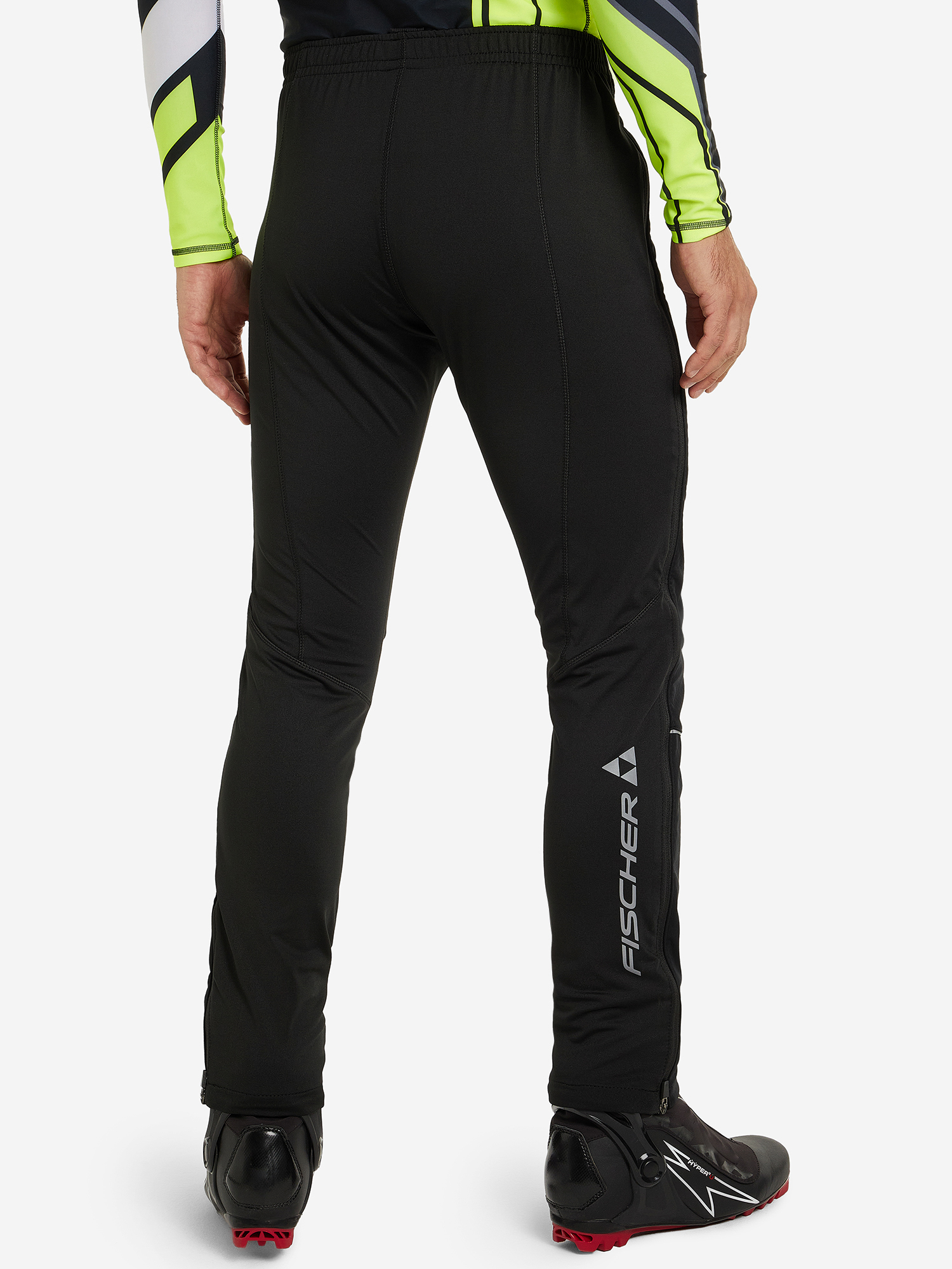 GR8116-100 Брюки муж. FISCHER Softshell Wam black