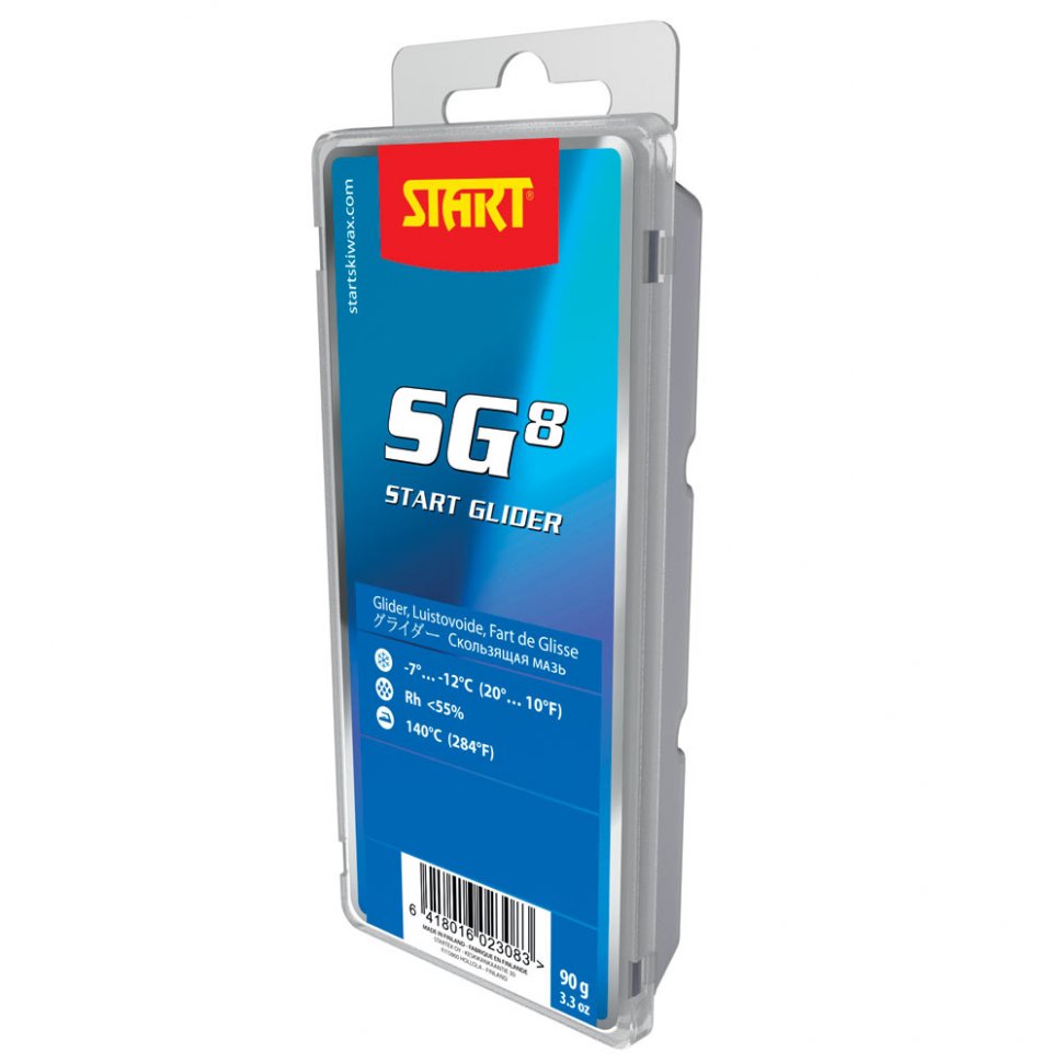02308 Парафин (мазь скольжения) START SG8 (-7...-12С) 90 г., цв. синий 