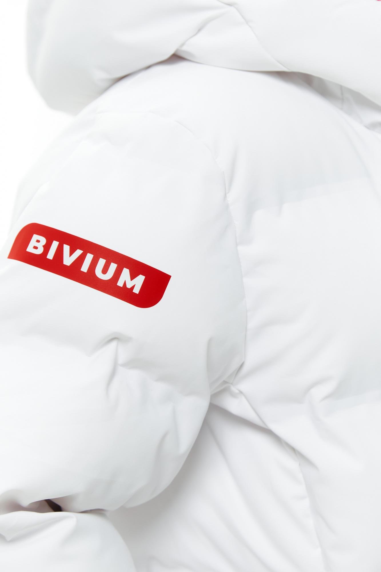 AJK301M227-00718 Куртка утепленная жен. BIVIUM "Amber", цв. белый