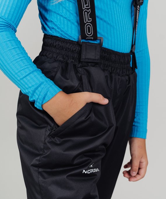 NSJ974100 Брюки утепленные дет. NordSki Active черн.