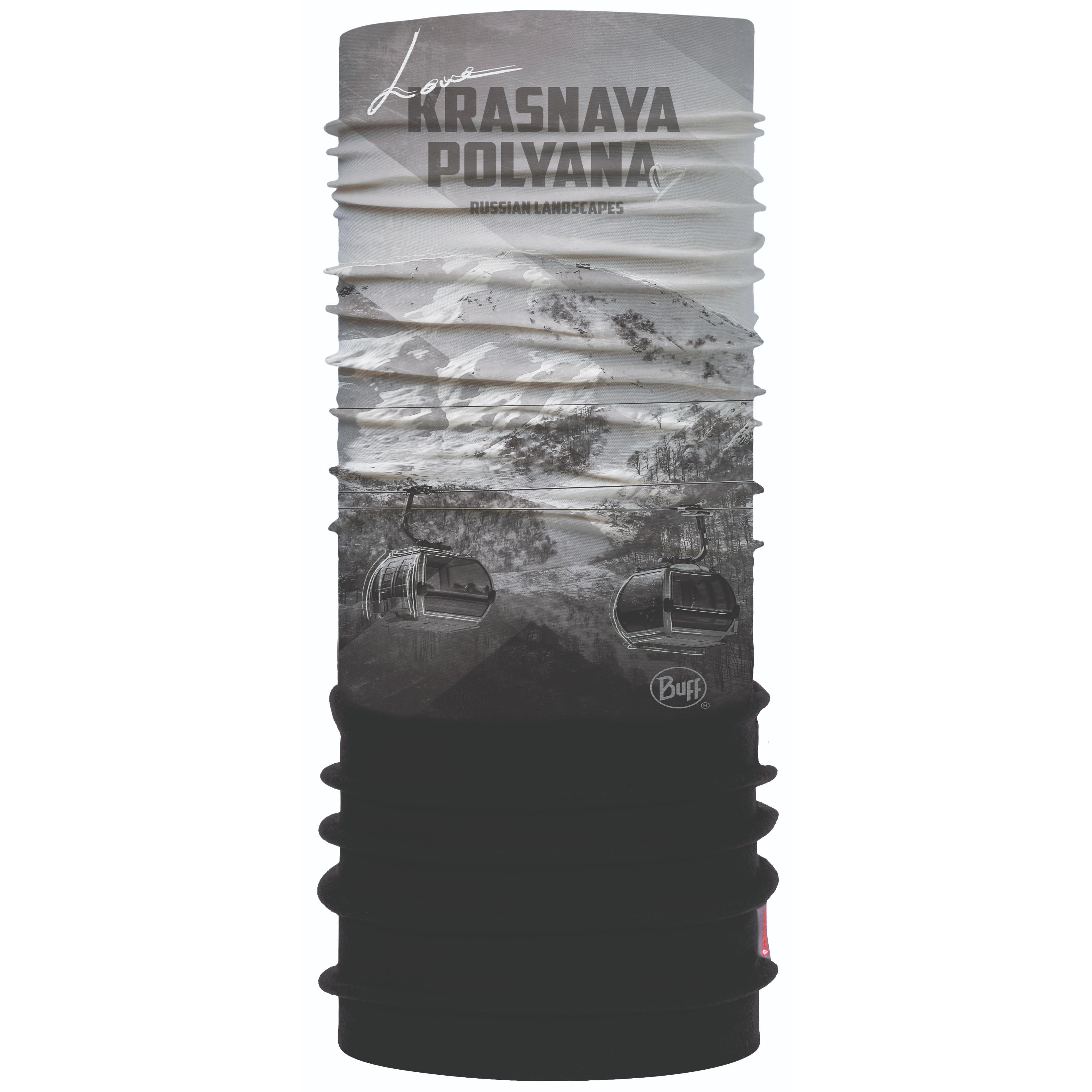 122838.555 Бандана унисекс BUFF Polar Krasnaya Poliana, цв. черный