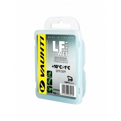EV343-LFRW45 Парафин VAUHTI LF RACE WET (+10...-1) Yellow р.45 гр.