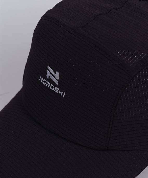 NSV959100 Кепка унисекс NORDSKI Run, р. б-р цв. черный