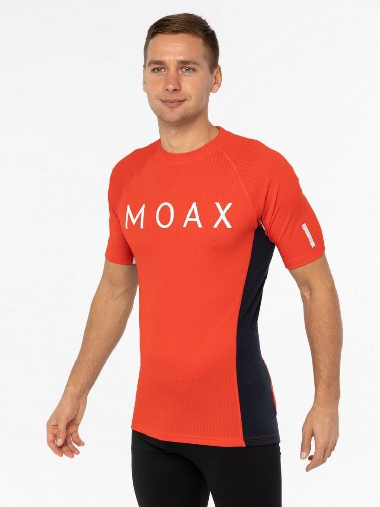 MX114021-99992 Футболка Moax Race SS муж.ярко-красный