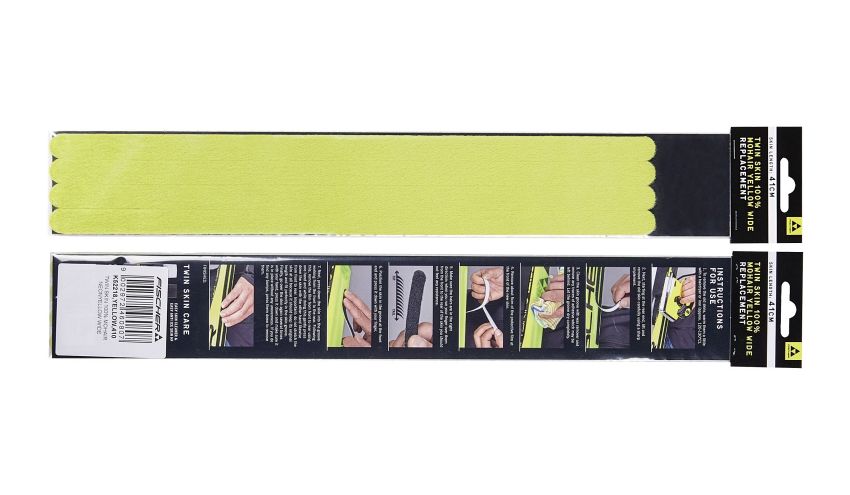 K52218 Камус FISCHER Twin Skin Speedmax (длинна 41 см, ширина 18 см; мохер), цв. желтый
