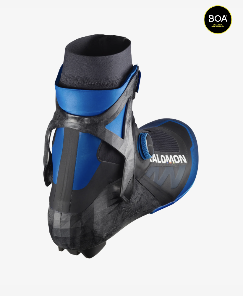 L47552900 Лыж.ботинки SALOMON Конек S-Race Carbon Boa, система Prolink, цв. черный-синий